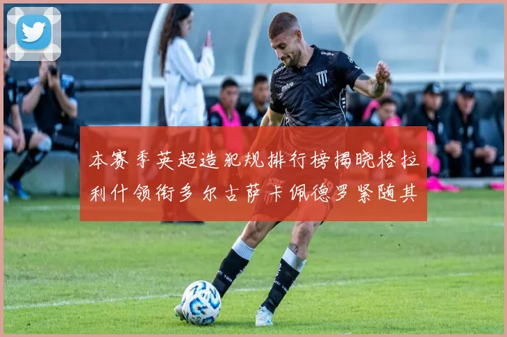 本赛季英超造犯规排行榜揭晓格拉利什领衔多尔古萨卡佩德罗紧随其后