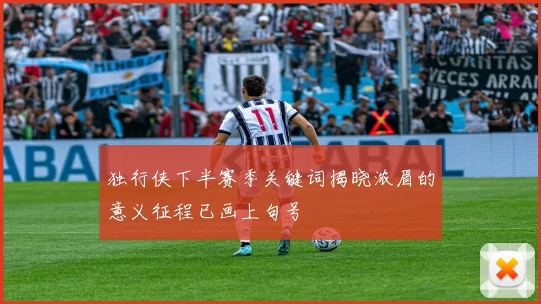 独行侠下半赛季关键词揭晓浓眉的意义征程已画上句号